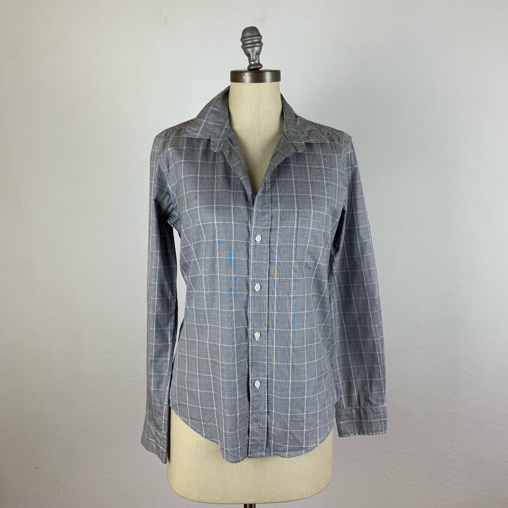 Frank & Eileen Grey Window Pane Button Down